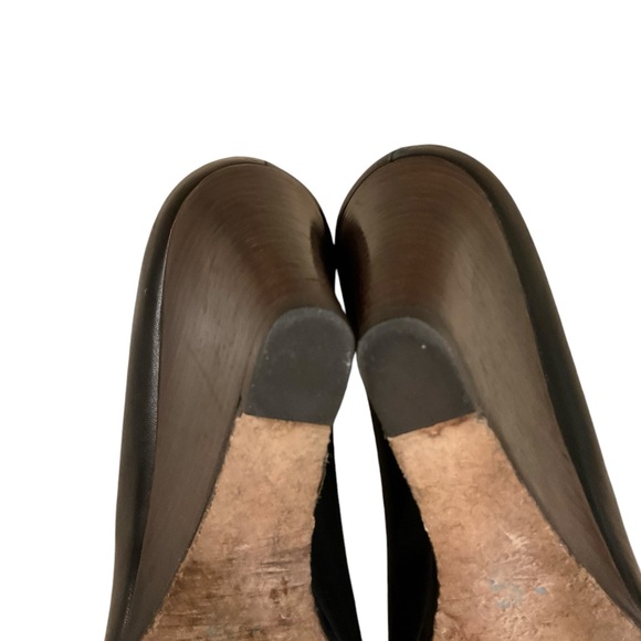 Stuart Weitzman wedge scoop pumps - Picture 6 of 7
